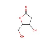 2-脱氧-L-苏式-戊糖酸 gamma-<span class='lighter'>内酯</span>