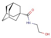 N-(2-HYDROXYETHYL)ADAMANTANE-1-<span class='lighter'>CARBOXAMIDE</span>