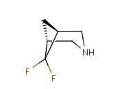 6,6-<span class='lighter'>DIFLUORO</span>-3-AZABICYCLO[3.1.1]HEPTANE
