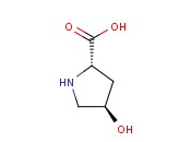 <span class='lighter'>TRANS-4-HYDROXYPYRROLIDINE-2-CARBOXYLIC</span> ACID