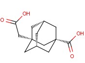 3-(<span class='lighter'>CARBOXYMETHYL</span>)ADAMANTANE-1-CARBOXYLIC ACID