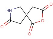 2-氧<span class='lighter'>杂</span>-7-<span class='lighter'>氮</span><span class='lighter'>杂</span>螺[4.4]壬烷-1,3,8-三酮