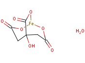 <span class='lighter'>柠檬酸</span><span class='lighter'>铁</span>(III)水合物
