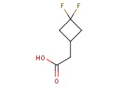 2-(3,3-DIFLUOROCYCLOBUTYL)<span class='lighter'>ACETIC</span> ACID