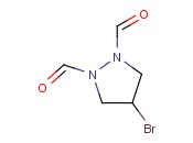 <span class='lighter'>4-BROMOPYRAZOLIDINE-1,2-DICARBALDEHYDE</span>