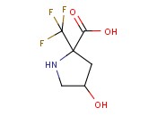 2-TRIFLUOROMETHYL-4-<span class='lighter'>HYDROXYPROLINE</span>