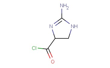 <span class='lighter'>1H-IMIDAZOLE-4-CARBONYL</span> <span class='lighter'>CHLORIDE</span>, <span class='lighter'>2-AMINO-4,5-DIHYDRO-</span>
