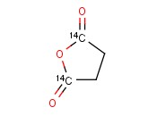 <span class='lighter'>SUCCINIC</span> ANHYDRIDE, [1,4-14C]