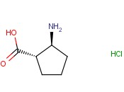 (1S,2S)-(-)-2-氨基-1-<span class='lighter'>环</span>戊烷羧<span class='lighter'>酸盐酸盐</span>