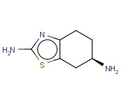 (+)-(6R)-2,6-DIAMINO-<span class='lighter'>4,5,6,7</span>-TETRAHYDROBENZOTHIAZOLE