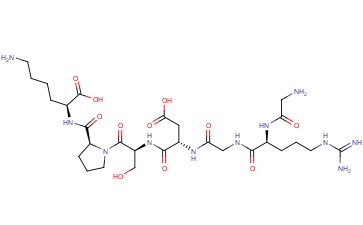 <span class='lighter'>GLY-ARG-GLY-ASP-SER-PRO-LYS</span>