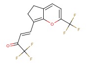 (3E)-1,1,1-TRIFLUORO-4-[2-(TRIFLUOROMETHYL)-5,6-DIHYDROCYCLOPENTA[B]PYRAN-7-YL]-3-BUTEN-2-ONE
