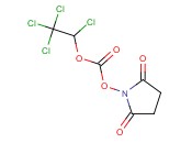 N-(1,2,2,2-四氯<span class='lighter'>乙</span>氧基<span class='lighter'>羰基</span><span class='lighter'>氧</span>)琥珀酰亚胺