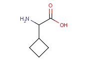 2-<span class='lighter'>AMINO</span>-2-CYCLOBUTYLACETIC ACID