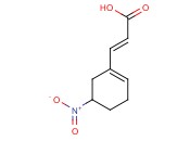 (E)-3-(5-Nitrocyclohex-1-en-1-<span class='lighter'>yl</span>)<span class='lighter'>acrylic</span> acid