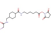 4-(IODOACETAMIDOMETHYL)CYCLOHEXANECARBOXAMIDOCAPROIC ACID <span class='lighter'>N-HYDROXYSUCCINIMIDE</span> ESTER