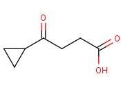 4-<span class='lighter'>环</span><span class='lighter'>丙基</span>-4-氧代丁酸,95%