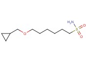 6-(CYCLOPROPYLMETHOXY)<span class='lighter'>HEXANE</span>-1-SULFONAMIDE