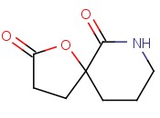 1-氧<span class='lighter'>杂</span>-7-<span class='lighter'>氮</span><span class='lighter'>杂</span>螺[4.5]癸烷-2,6-二酮