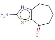<span class='lighter'>8H-CYCLOHEPTATHIAZOL-8-ONE</span>, <span class='lighter'>2-AMINO-4,5,6,7-TETRAHYDRO-</span>