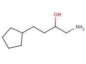 1-AMINO-4-CYCLOPENTYL-2-<span class='lighter'>BUTANOL</span>