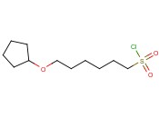 6-(CYCLOPENTYLOXY)<span class='lighter'>HEXANE</span>-1-SULFONYL CHLORIDE