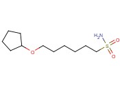 6-(CYCLOPENTYLOXY)<span class='lighter'>HEXANE</span>-1-SULFONAMIDE
