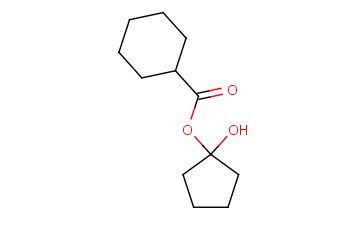 1-HYDROXYCYCLOPENTYL CYCLOHEXANECARBOXYLATE