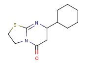 7-<span class='lighter'>环己基</span>-2,3,6,7-四氢-5H-[1,3]噻唑并[3,2-a]嘧啶-5-<span class='lighter'>酮</span>