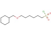 6-(CYCLOHEXYLMETHOXY)<span class='lighter'>HEXANE</span>-1-SULFONYL CHLORIDE