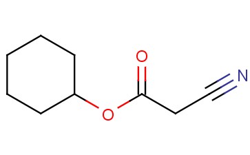 <span class='lighter'>ACETIC</span> ACID, <span class='lighter'>2-CYANO-</span>, <span class='lighter'>CYCLOHEXYL</span> <span class='lighter'>ESTER</span>