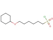 6-(CYCLOHEXYLOXY)<span class='lighter'>HEXANE</span>-1-SULFONYL CHLORIDE
