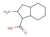 2-AMINO-OCTAHYDRO-1H-<span class='lighter'>INDENE</span>-1-CARBOXYLIC ACID