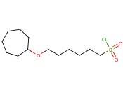 6-(CYCLOHEPTYLOXY)<span class='lighter'>HEXANE</span>-1-SULFONYL CHLORIDE