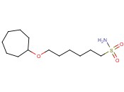 6-(CYCLOHEPTYLOXY)<span class='lighter'>HEXANE</span>-1-SULFONAMIDE