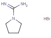 PYRROLIDINE-1-CARBOXIMIDAMIDE <span class='lighter'>HYDROBROMIDE</span>