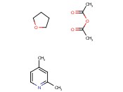 ACETIC ANHYDRIDE/LUTIDINE/<span class='lighter'>TETRAHYDROFURAN</span>