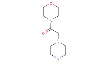 <span class='lighter'>1-MORPHOLIN-4-YL-2-PIPERAZIN-1-YL-ETHANONE</span>