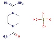 4-CARBAMIMIDOYLPIPERAZINE-1-CARBOXAMIDE SULFATE