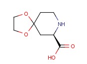 (R)-4-OXOPIPECOLIC ACID <span class='lighter'>ETHYLENE</span> <span class='lighter'>ACETAL</span>