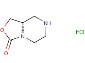 (S)-HEXAHYDRO-OXAZOLO[3,4-A]PYRAZIN-3-ONE <span class='lighter'>HCL</span>