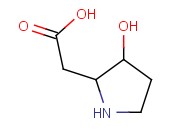 2-(3-HYDROXYPYRROLIDIN-2-YL)<span class='lighter'>ACETIC</span> ACID