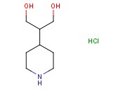 2-(PIPERIDIN-4-YL)<span class='lighter'>PROPANE-1</span>,3-DIOL HYDROCHLORIDE