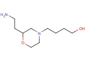 4-[2-(2-AMINOETHYL)-4-MORPHOLINYL]-1-<span class='lighter'>BUTANOL</span>