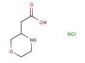 吗啉-3-<span class='lighter'>乙酸盐酸盐</span>