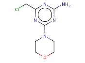 4-(CHLOROMETHYL)-6-MORPHOLIN-4-YL-1,3,5-TRIAZIN-2-AMINE