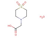 1,1-二氧化硫代吗啉乙酸<span class='lighter'>一</span>水合物