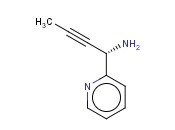 (1S)-1-(<span class='lighter'>2-PYRIDYL</span>)BUT-2-YNYLAMINE