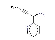 (1R)-1-(<span class='lighter'>2-PYRIDYL</span>)BUT-2-YNYLAMINE