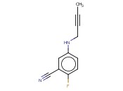 5-[(BUT-2-YN-1-YL)AMINO]-<span class='lighter'>2-FLUOROBENZONITRILE</span>